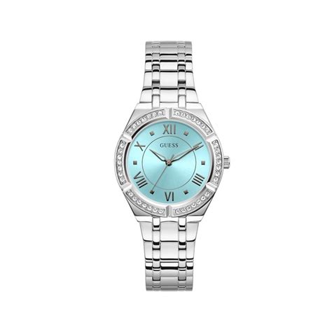 Reloj Guess Mujer Cosmo Gw L Acero Inoxidable Plateado Indicadores