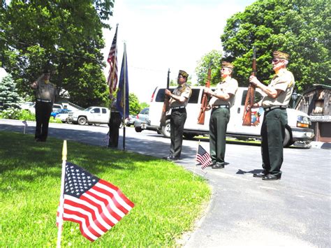 Tioga County Veterans Honor Fellow Comrades Owego Pennysaver Press