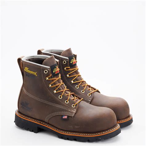 American Legacy Series - Waterproof - 6” Crazy Horse - Safety Toe