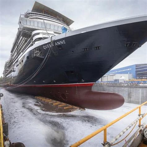 Cunard Celebra Il Float Out Di Queen Anne Presso Fincantieri Liveboat