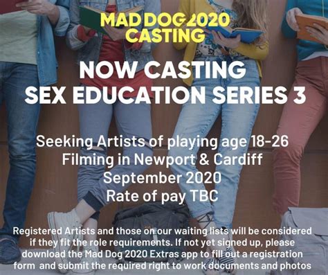 Netflix S Sex Education Looking For Local Talent We Are Barnsley