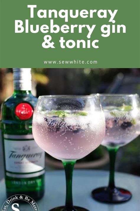 Blueberry Gin And Tonic Recipe Easy Gin And Tonic Ideas