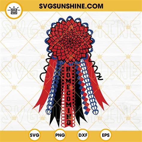 Homecoming Mum Svg Png Dxf Eps Cut File Spirit Shirt Football Mum Svg