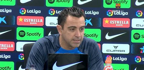 La rueda de prensa completa de Xavi antes del Barça Mallorca