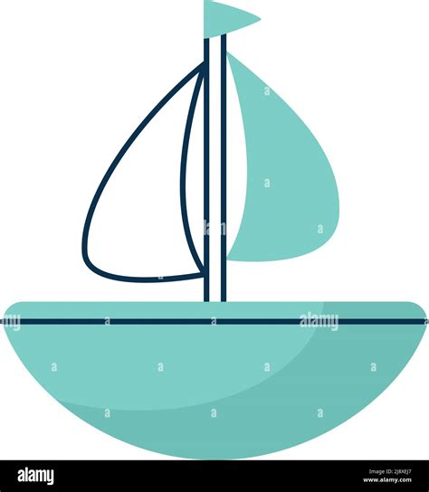 blue sailboat design Stock Vector Image & Art - Alamy