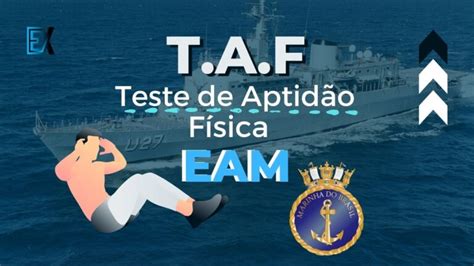 Teste de Aptidão Física TAF Marinheiros COMPLETO