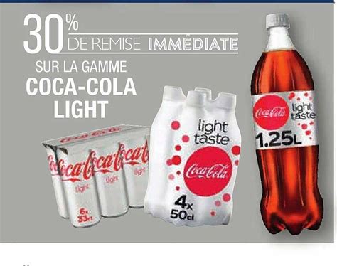 Offre La Gamme Coca Cola Light Chez Match