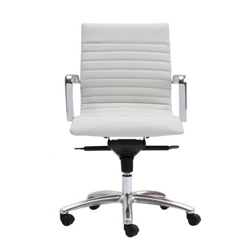 White Leather Office Chair – storiestrending.com