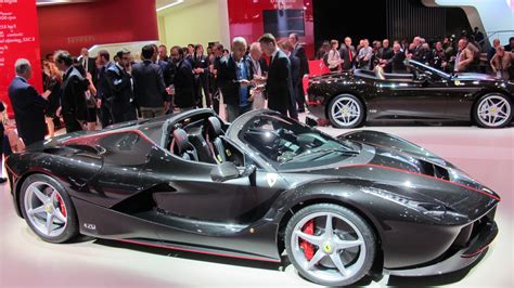 Gordon Ramsay shows off his pearl white LaFerrari Aperta