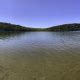 clear night sky  devils lake state park wisconsin image