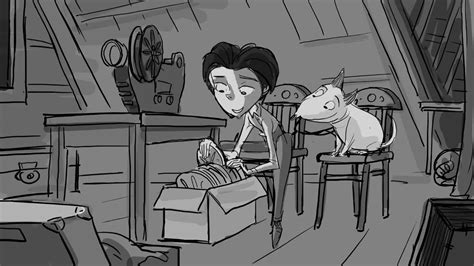 Frankenweenie Captain Sparky V Flying Saucers Storyboard Animatic