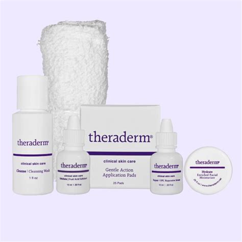 Skin Renewal Travel System With Enriched Moisturizer Theraderm