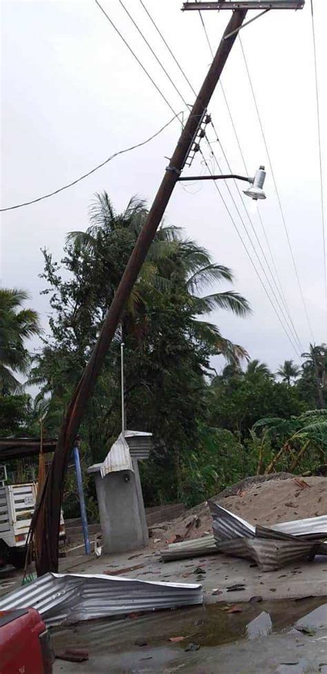 Frente Frío No 35 Ocasionó Afectaciones En Varios Municipios De Tabasco