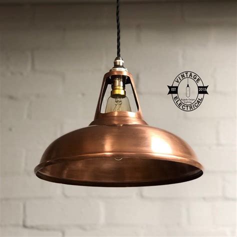 Cawston Solid Antique Copper Coolicon Shade 1933 Design Etsy Copper