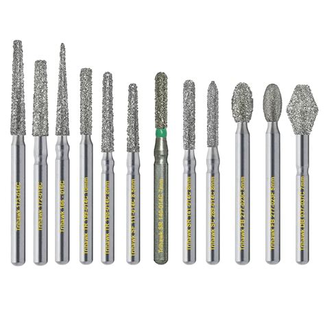 TriHawk Tooth Preparation Bur Set FG 10 Pcs