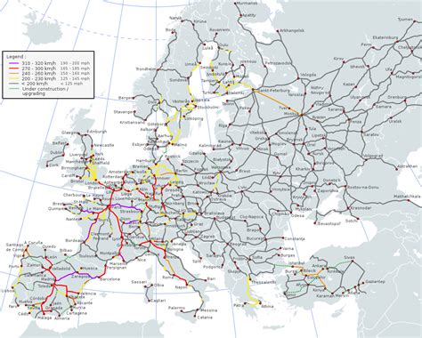 High-speed rail in Europe : r/europe