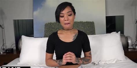 Honey Gold Skinny Blasian Babe Quivers And Cums Tnaflix