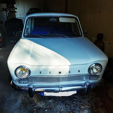 Simca 1000 de 1967 à vendre voiture ancienne de collection