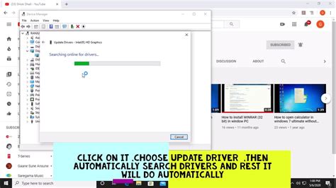 How To Update Drivers In Windows 10 Youtube