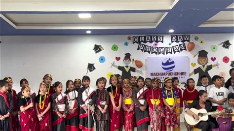 Machhapuchhre Ib World School Adwit Class Day Grade 3 Youtube