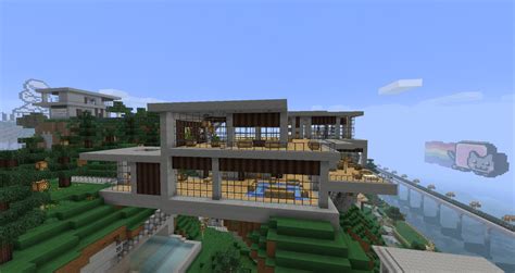 Ruked On Minecraft: Modern House Schematics 01