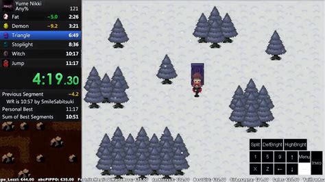 Yume Nikki Steam Speedrun In Best Snow World In Yn