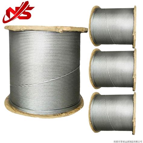 Electric Galvanized Steel Wire Rope X Fc Price X Steel Core Fiber