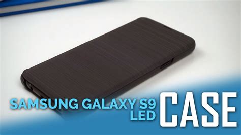 Official Samsung Galaxy S9 Plus Led Cover Case Review Youtube