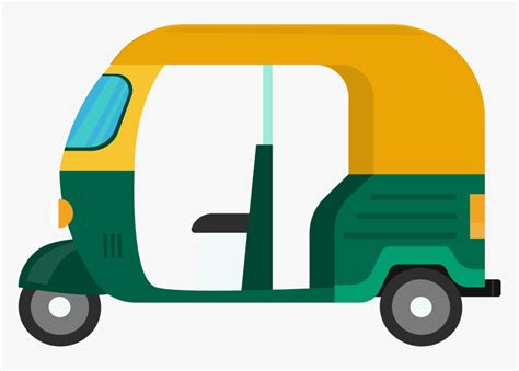 India Auto Rickshaw Png Autko Clipart Transparent Png Transparent