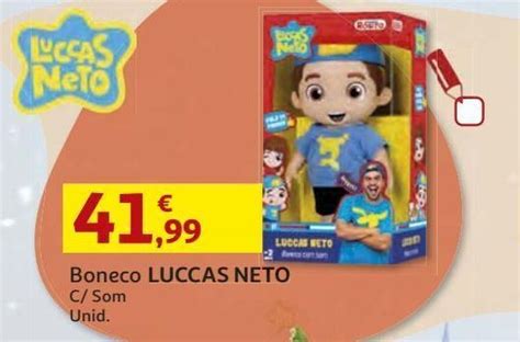 Promoção Boneco Luccas Neto Csom Em Auchan