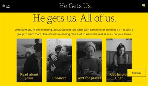 Lessons from ‘He Gets Us’ | Evangelicals Now