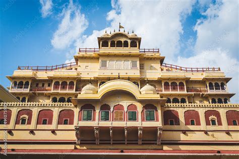 Views of the interior of the Jaipur Palace Stock Photo | Adobe Stock