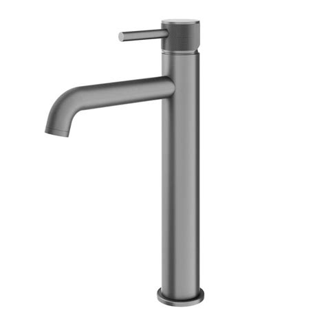 Iso Pro Tall Mono Basin Mixer Tap Anthracite London Road Bathroom Co