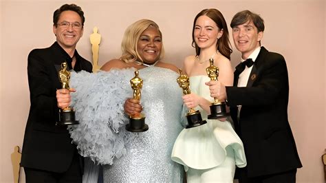 Ganadores Oscars 2024 ¡lista Completa De Los Ganadores De La 96ª