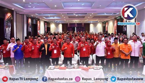 Kupas Tuntas Hasto Kristiyanto Sebut Pdi Perjuangan Lampung Sebagai