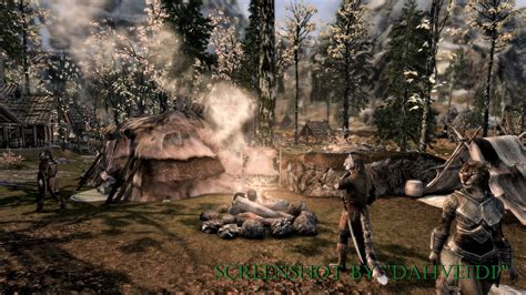 Whiterun Exterior Full Of Life At Skyrim Special Edition Nexus Mods