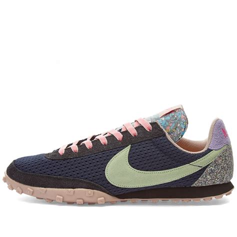 Nike Waffle Racer Night Navy & Vapour Green | END. (UK)