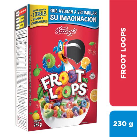 Froot Loops Cereal Sabor A Frutas Kelloggs Precio Rappi