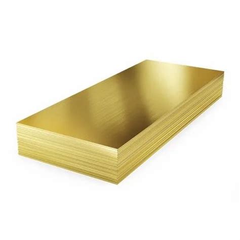 Brass Sheet Rectangular Thickness 6 Mm 0 20 Mm At Rs 675 Kg In Mumbai