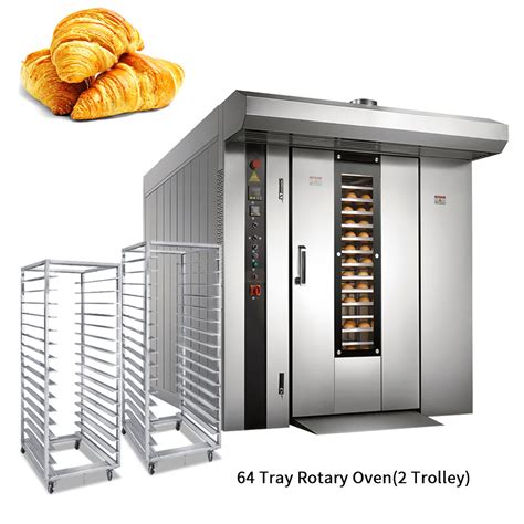 Commercial Bakery Equipment Pizza Baking Oven Electric Rotary Bread