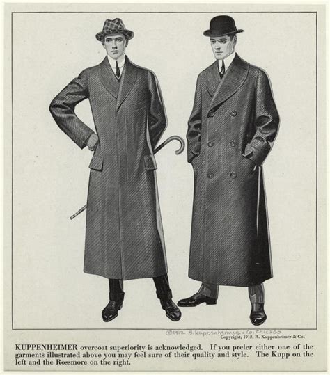 Menswear 1910s Costume Reference