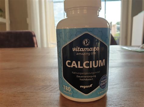 Vitamaze Calcium Tabletten Kalorien Neue Produkte Fddb