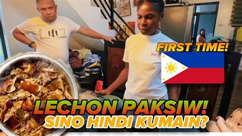 First Time Kumain Ng Lechon Paksiw Sino Ang Hindi Kumain Youtube