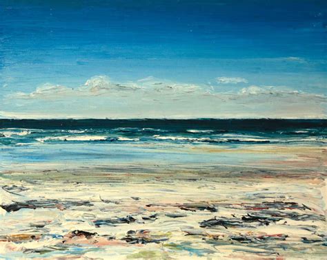 Beach Study 2 Cornish Art By Andrew Giddens