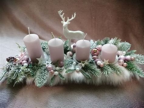 Pin by Magdi Magie on Karácsonyi dekoráció Christmas centerpieces