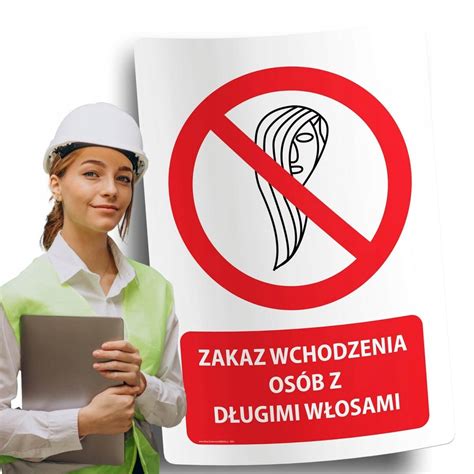 Naklejki Bhp Znak Ostrzegawczy Zakaz Wchodzenia Os B Z D Ugimi W Osami