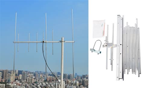 HYS Dual Band Yagi Antenna High Gain Outdoor Base Station Antenna 100W