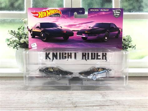 Jual HOT WHEELS PREMIUM CAR CULTURE 2 PACK KNIGHT RIDER K I T T K A R R Kab Magelang