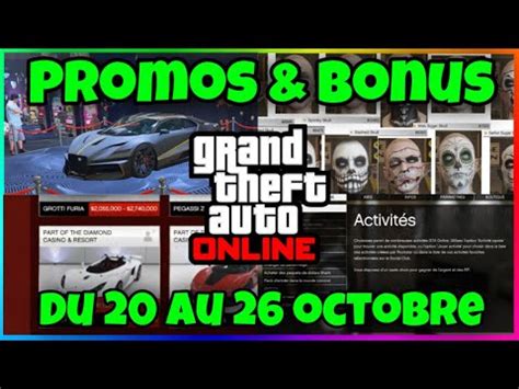 Promos Et Bonus De La Semaine Sur Gta Online Voitures Gratuites