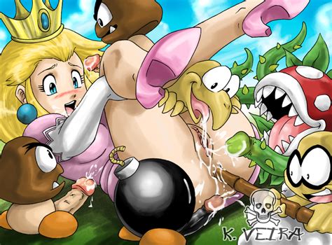 Princess Peach Porn Piranha Plant Hotnupics